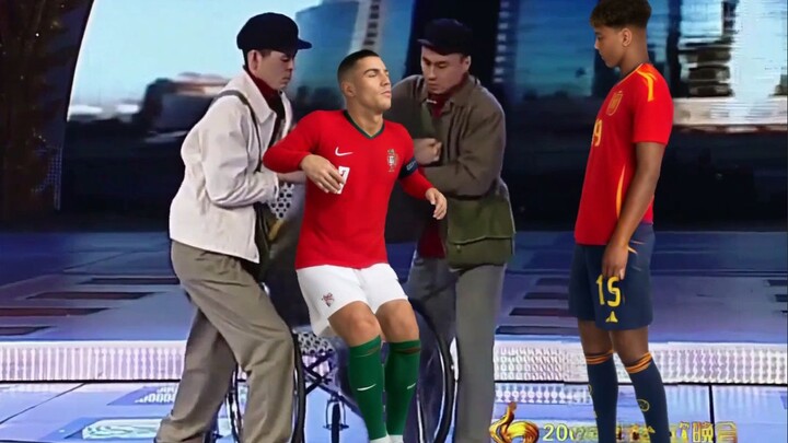 Sketsa Piala Dunia “Kung Fu”: Dunia ini benar-benar gila, Raja Portugal pun sampai jadi pengiring pe