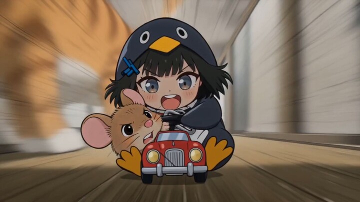 เมื่อเจ้าเพนกวินตัวน้อยก้าวเข้าสู่โลกของแมวกับหนู~