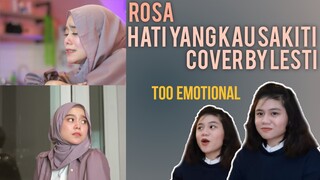 Rossa - Hati Yang Kau Sakiti/상처 받은 마음I COVER BY LESTI I REACTION VIDEO