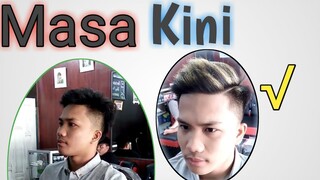 cat rambut cowok highlight