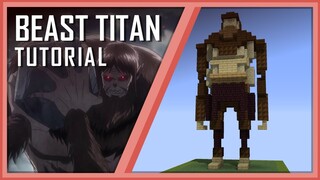 How to Build BEAST TITAN in Minecraft: Attack on Titan Tutorial