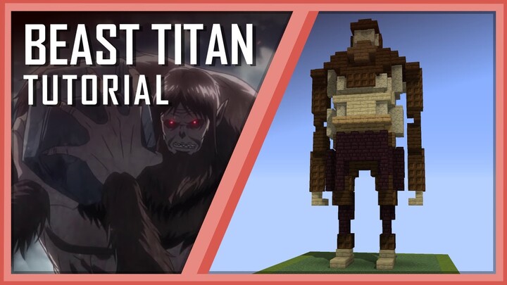 How to Build BEAST TITAN in Minecraft: Attack on Titan Tutorial