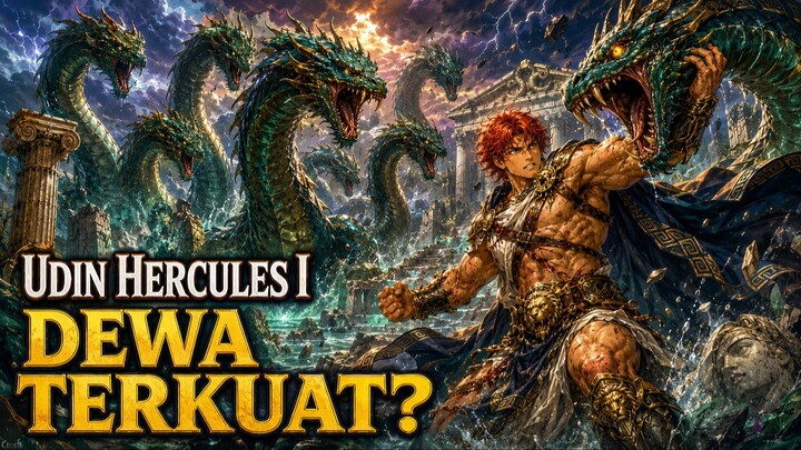 UDIN HERCULES I, Dewa Terkuat yang Dibuang ke Dunia Manusia! Trilogi Hercules Part 1