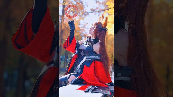 Gilberta (Angelina) So Cute  Arknights Cosplay #shorts
