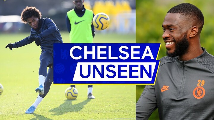 Fikayo Tomori & Willian on 🔥 in Shooting Drill + Epic Academy Volta Skills | Chelsea Unseen