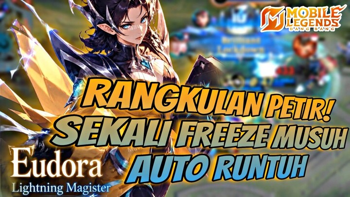 RANGKULAN PETIR! Sekali Freeze Musuh Auto Runtuh❗❗((Mobile Legends))