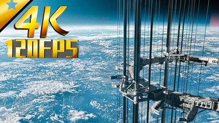 【𝟒𝐊𝐇𝐃𝐑/𝟏𝟐𝟎𝐅𝐏𝐒】太空电梯9万公里！超燃名场面 《流浪地球2》！