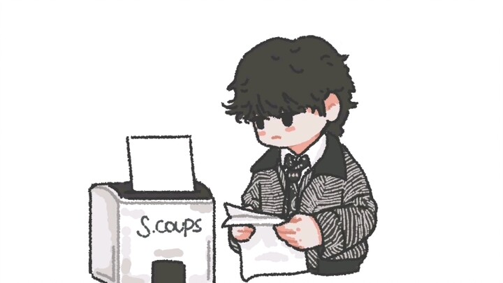 【Anime cá nhân của Seventeen】: Trong văn phòng, mọi người đang làm gì nhỉ…?