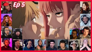 Chainsaw Man Episode 5 Reaction Mashup | チェンソーマン Ep 5