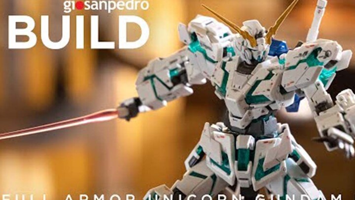 【爽脆高达模玩系列】Unicorn Gundam FA RG独角兽高达