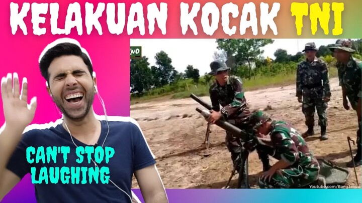 Kelakuan Kocak TNI Indonesia, Bikin Ngakak 🤣🤣🤣 | Reaction