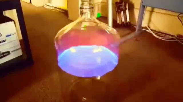 This is a bottle that’s been to a rave.