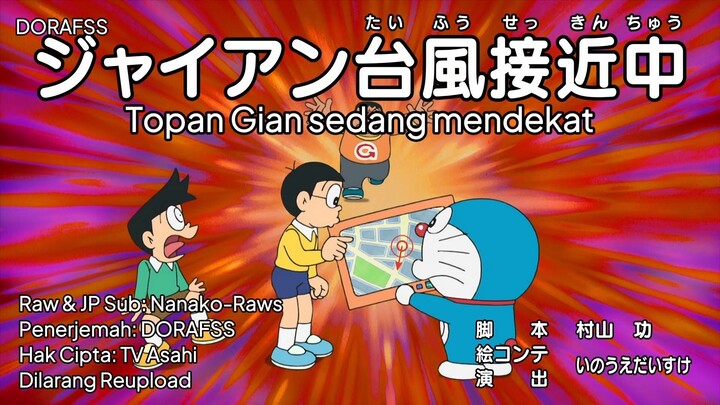 Doraemon 900 AB Sub Indo & Eng : Topan Gian sedang mendekat & Semuanya AI-AI