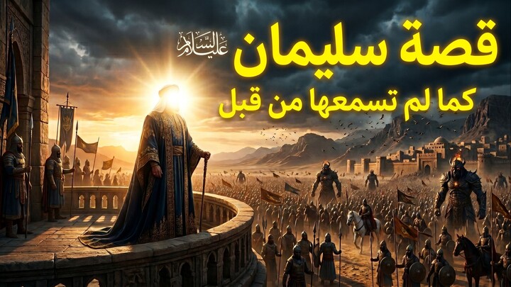 قصة النبي سليمان كاملة