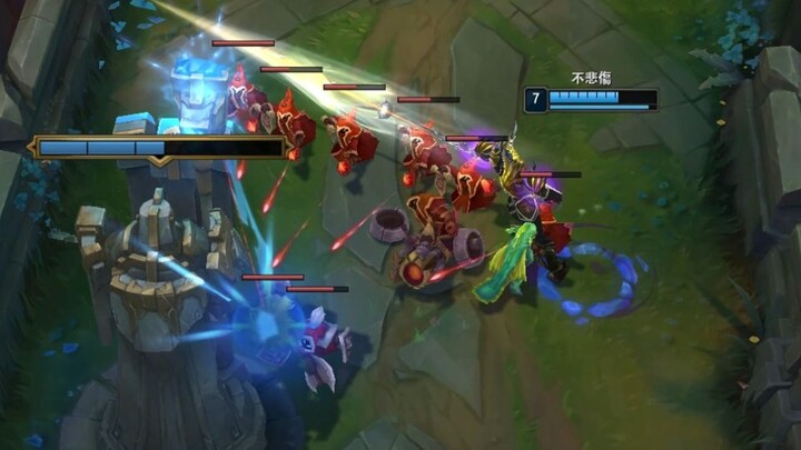 Teman ini lebih jago main di lane daripada saya