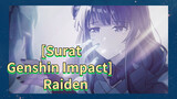 [Surat Genshin Impact] Raiden