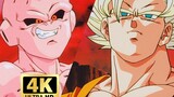 [4K Remastered Version] Super Saiyan 3 Goku VS Majin Buu "Dragon Ball Z: Peak Battle"