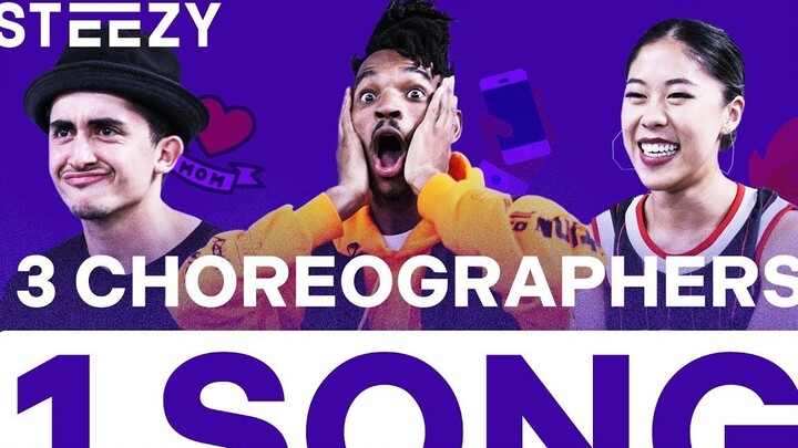 Apa perbedaan antara tiga koreografer berbakat yang membawakan lagu yang sama? Diproduksi oleh Steez