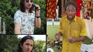 Alat musik tradisional Afrika dipadukan dengan kucing yang penuh suasana, benar-benar membuat semang
