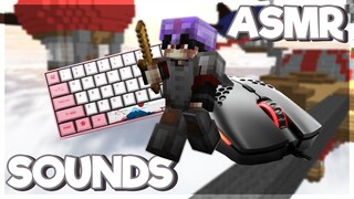 Keyboard + Mouse Sounds ASMR | Hypixel Bedwars