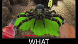 Minecraft รออะไร meme part 92 minecraft Cave spider ที่เหมือนจริง