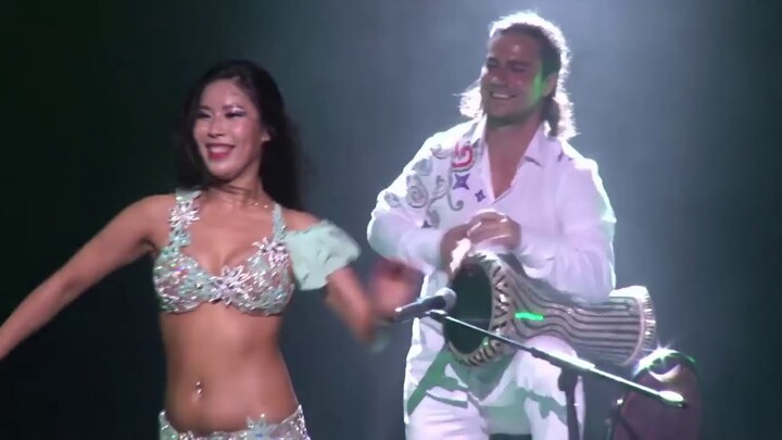 BELLY DANCE in Korea Jinhee Kim and Artem Uzunov | Darbuka drum solo