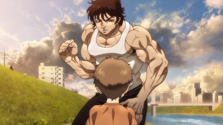 It’s the first time I see Baki, his exaggerated muscles are so cool!