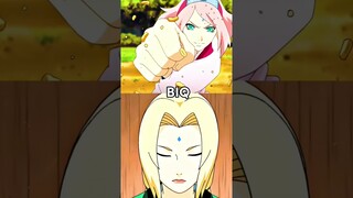 tsunade vs sakura