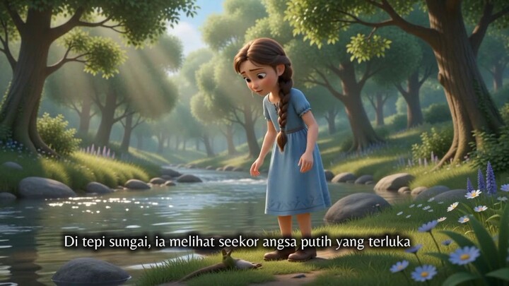 legenda putri Elara & angsa emas
