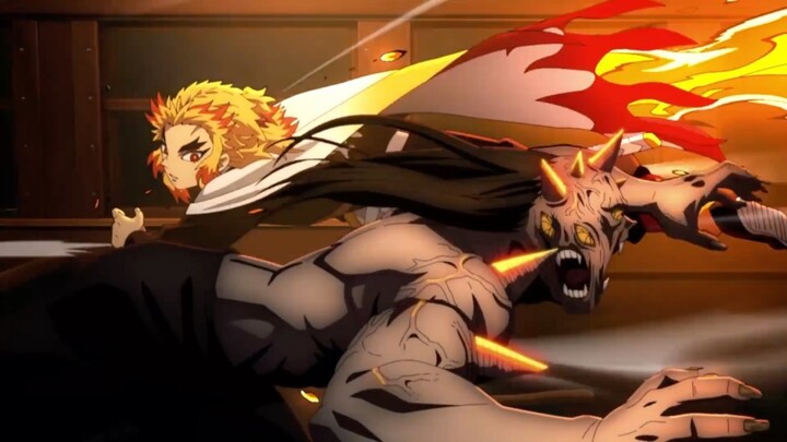 Rengoku on mugen train