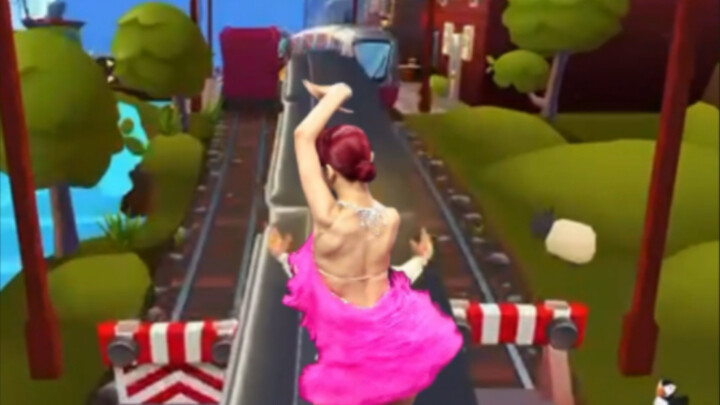 【Shen Xiaoting】Sambil-sambil ikut Olimpiade Penggemar, aku juga coba main Subway Surfers nih!