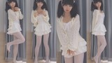 【Lin Xi】Pure white girlfriend~First experience of transparent high heels❤