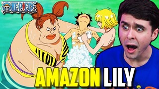 "AYOOO AMAZON LILY?!" One Piece Ep. 408, 409 Live Reaction!