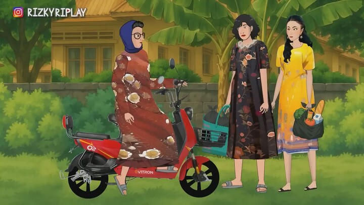 Fomo sepeda listrik, Bu RT Korupsi Hadiah Agustusan | Kartun Animasi Drama