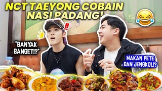MUKBANG NASI PADANG FT. TAEYONG NCT! COBA PETE DAN JENGKOL, REAKSINYA… 😂