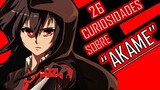 Akame ga kill. 26 curiosidades sobre Akame.
