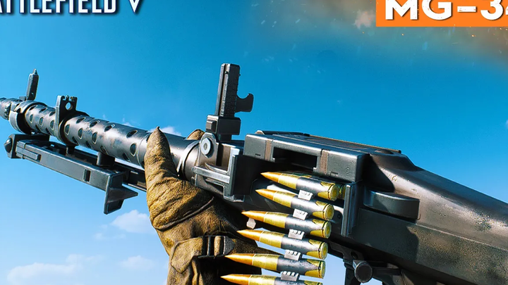 ปืนปีศาจเยอรมัน MG34 - Battlefield V ไทย