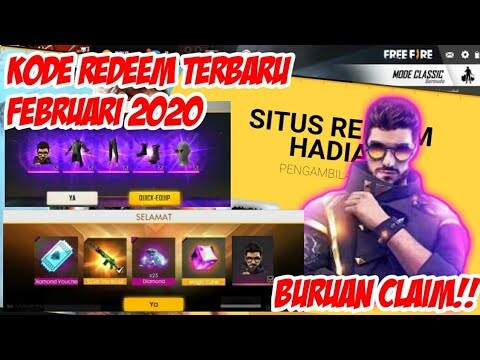 BURUAN CLAIM!! KODE REDEEM ALOK FREE FIRE TERBARU FEBRUARI 2020 - CLAIM SEKARANG