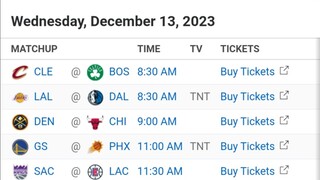NBA Picks l December 13, 2023 l Philippine Time | Pinoy Silent Picks