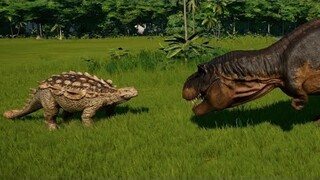 Crichtonsaurus vs T-Rex, Indominus Rex, Spinosaurus, Giganotosaurus, Carcharodontosaurus & Acro