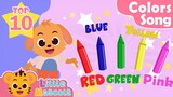 Color Song + more Nursery Rhymes & Kids Songs | Little Mascots