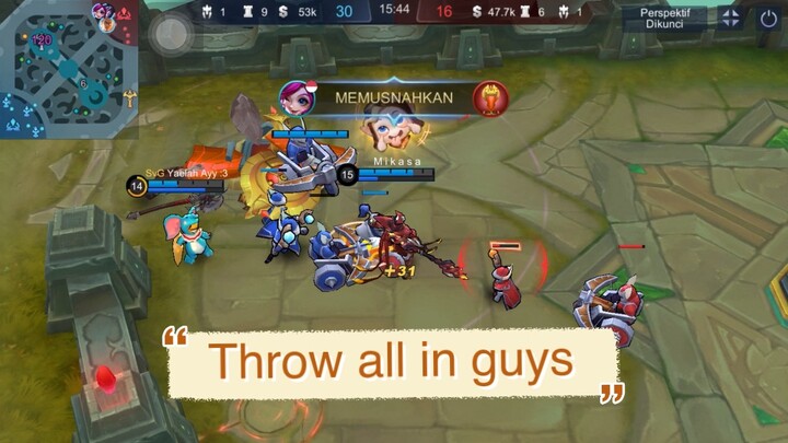 SuperB Mikasa Zhask Savage !!!