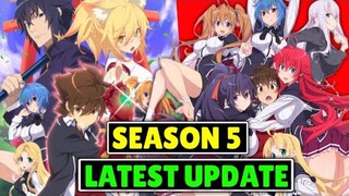 Let's Talk About Highschool DxD Season 5 - Release Date,Latest Update
