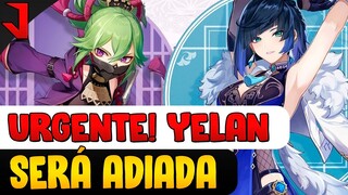 URGENTE! SITUAÇÃO NA CHINA COMPLICA E A VERSÃO 2.7 SERÁ ADIADA! GENSHIN IMPACT