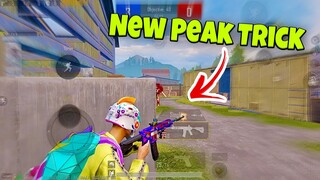 New Invisible Peak Trick ✅❌| PUBG MOBILE / BGMI (Tips and Tricks) / Guide Tutorial