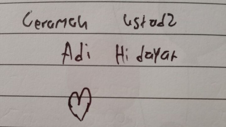 Semangat dalam berhijrah ya kawan : )