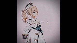 POV: Barbara is your favourite character || Part 11 || Genshin Impact edit