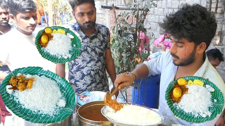Cheapest Roadside Unlimited Meals | Indian Street food | Journey For Food