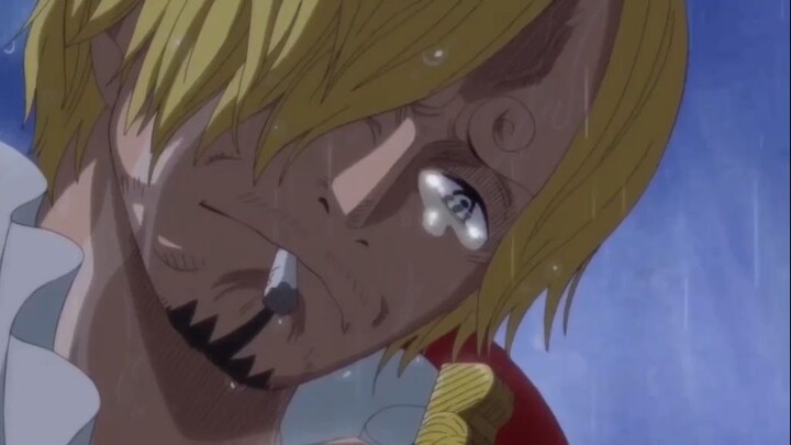 sanji cried