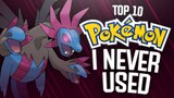 Top 10 Pokémon I WANT But Never Used
